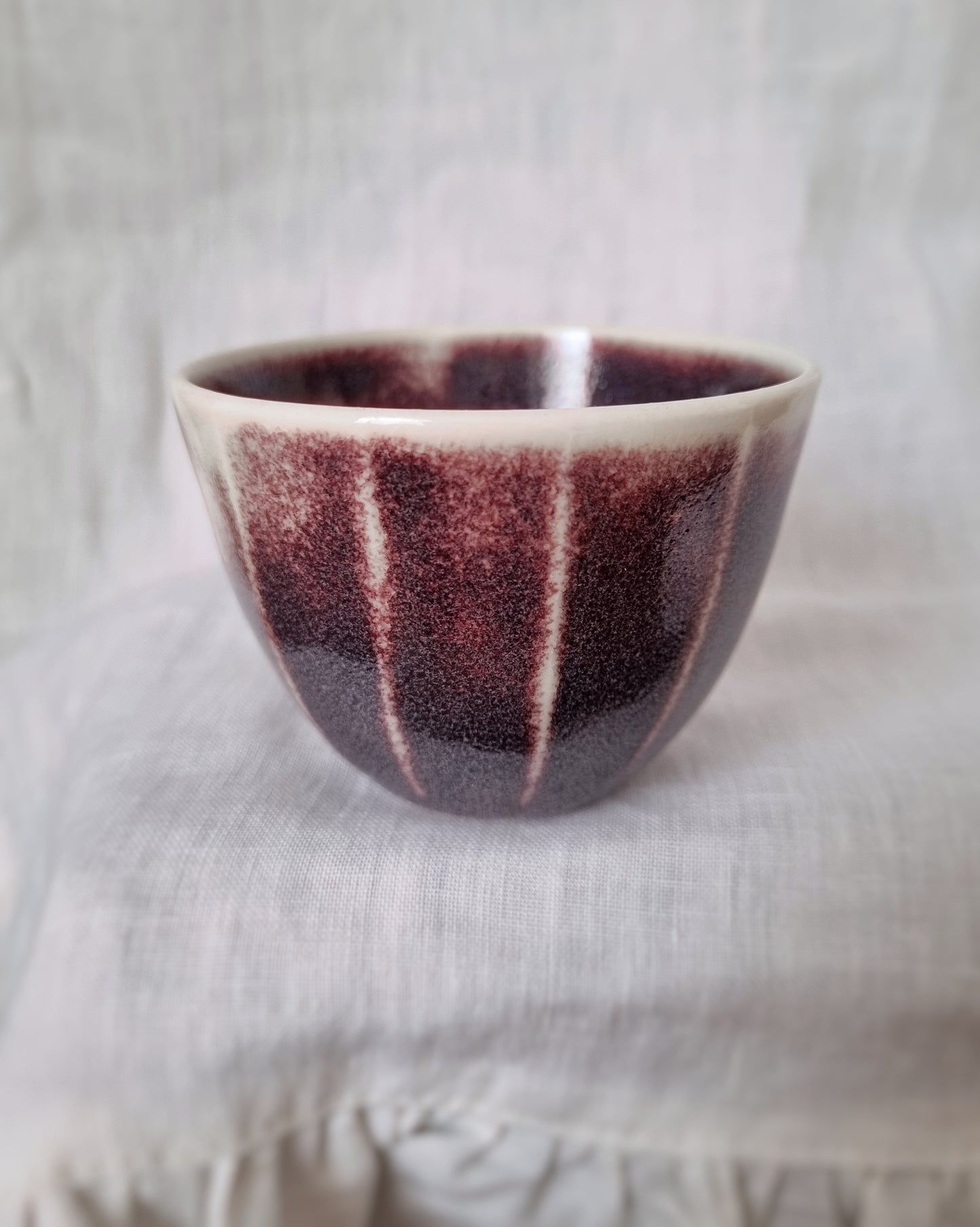 Tasse facettes rouge